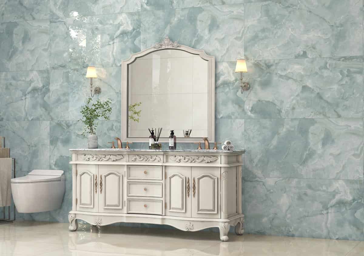 کاشی حمام 60 * 120 با جلوه لوکس و شیک